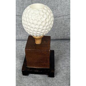 Carolyn Kinder Candleholder Golf Ball Pillar Trophy Style Square